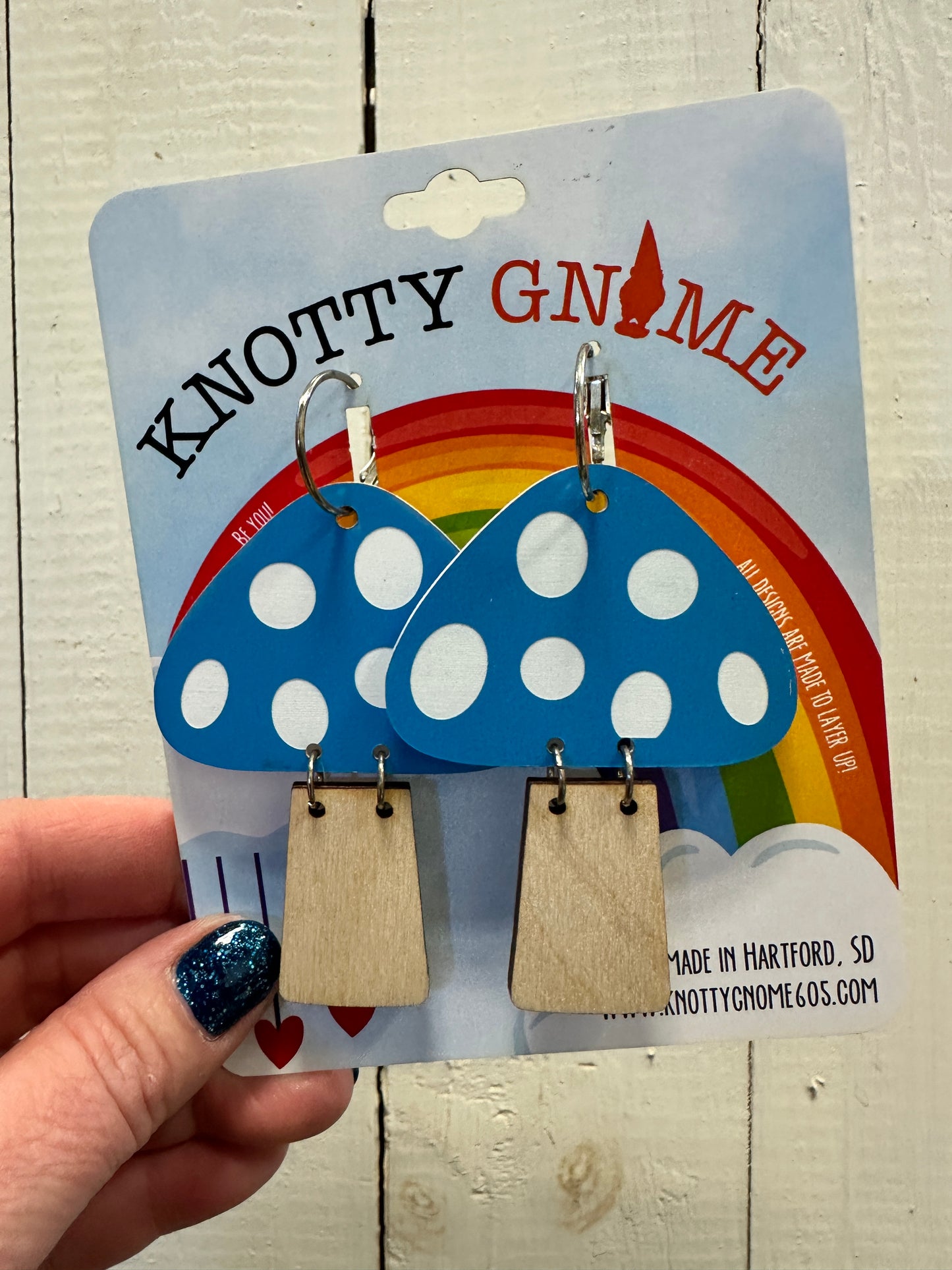 Mushroom Earrings