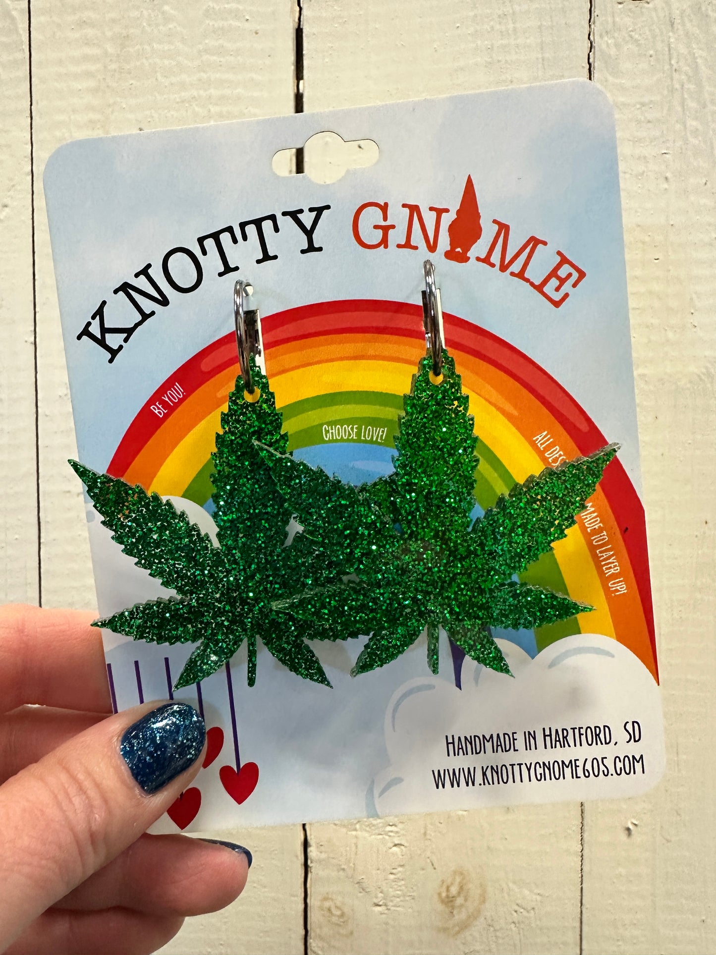 Weed Earrings