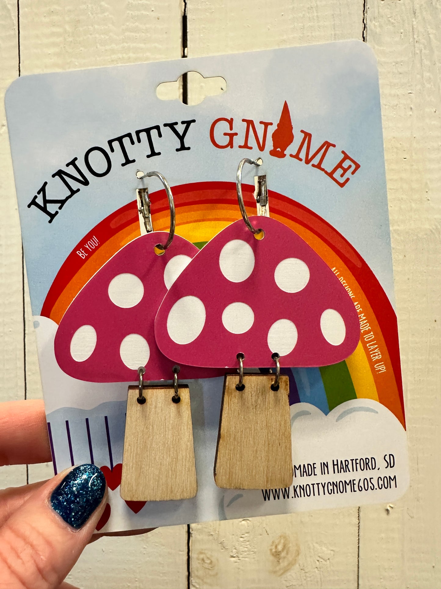 Mushroom Earrings