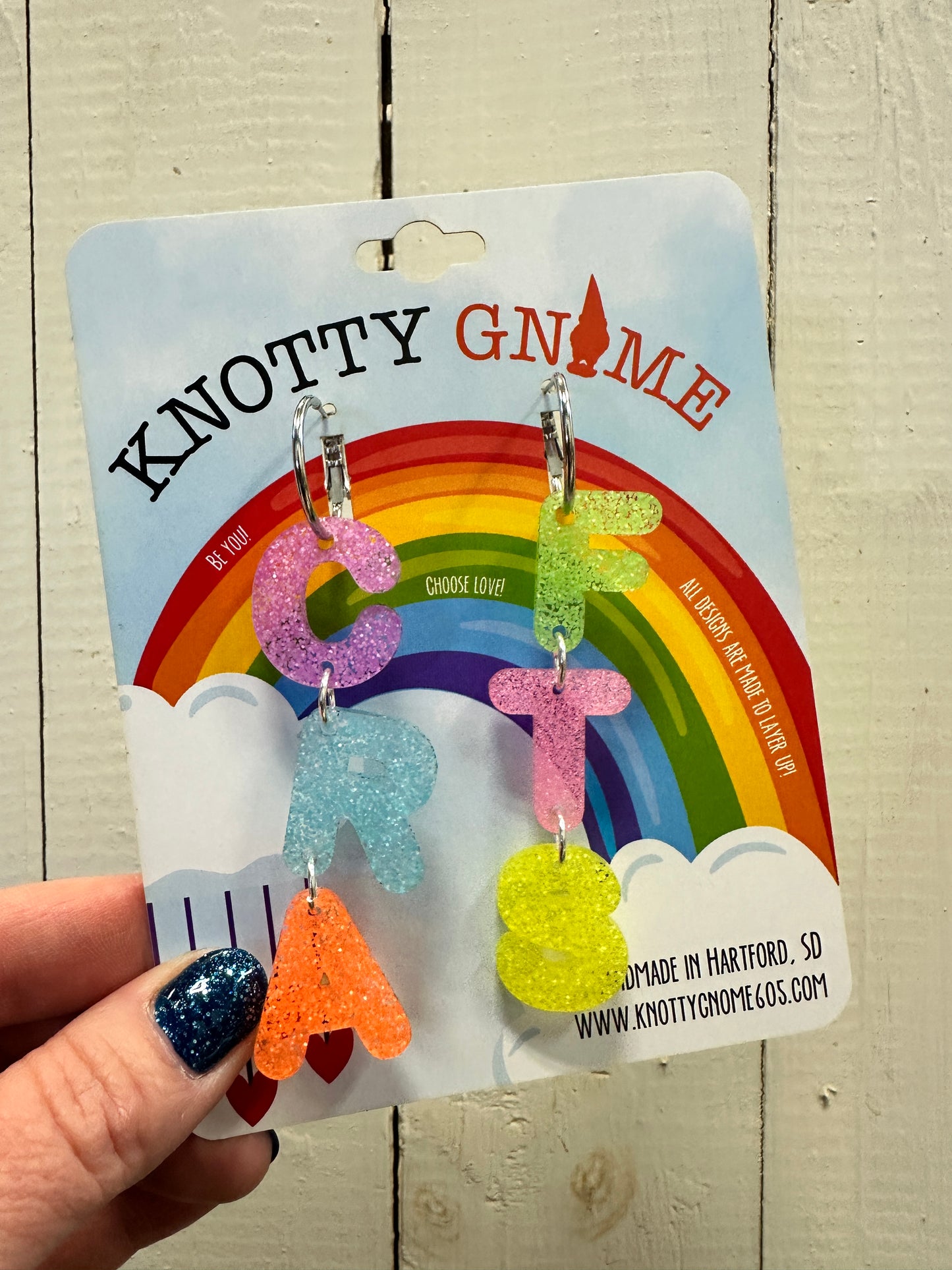 “CRA” “FTS” Earrings