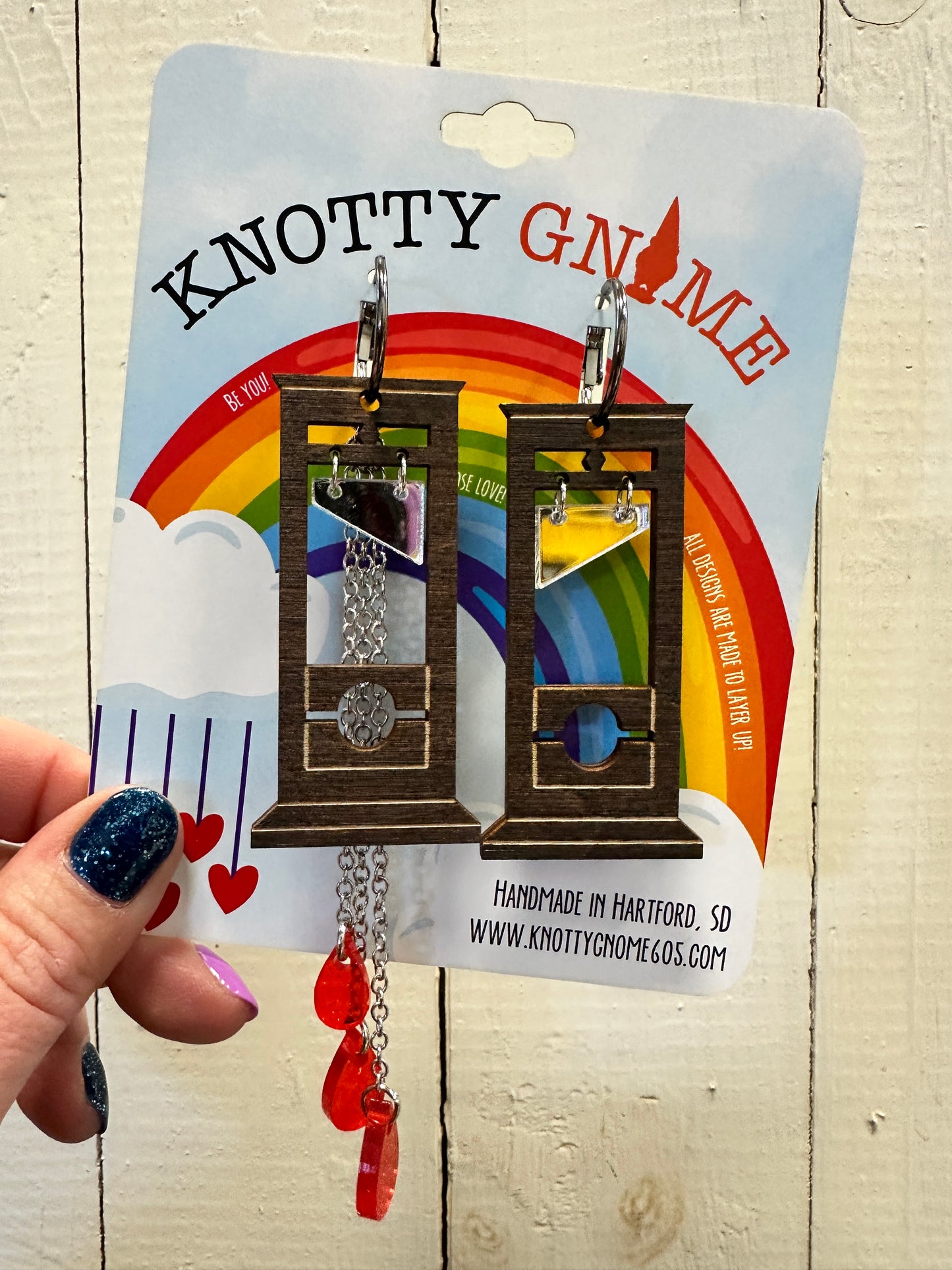 Guillotine Earrings