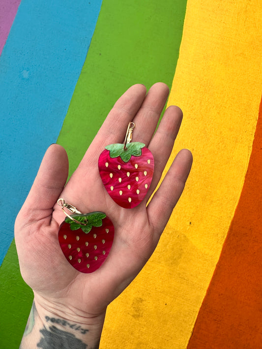 Strawberry Earrings