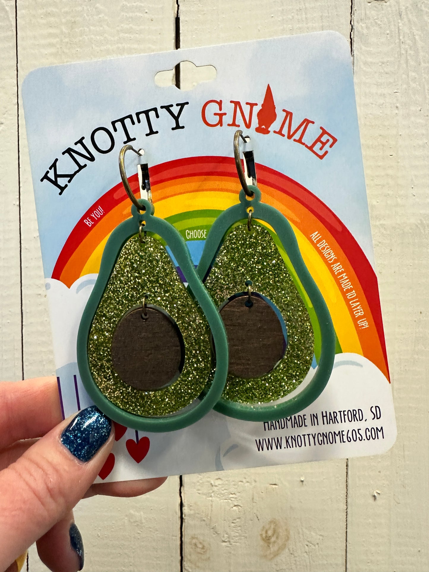 Avocado Earrings