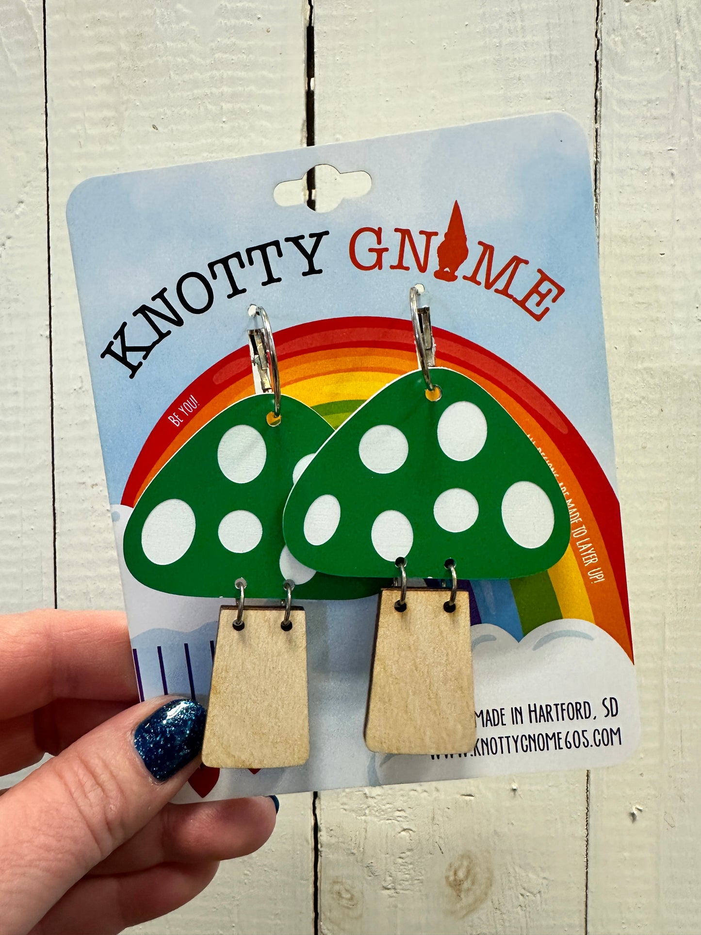 Mushroom Earrings