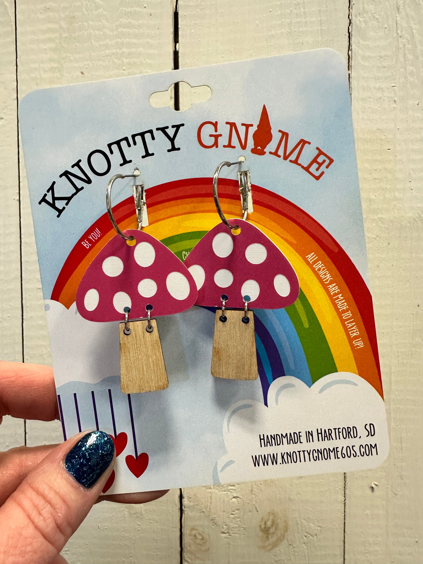 Mushroom Earrings