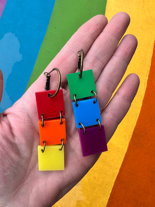 Pride Stacked Earrings