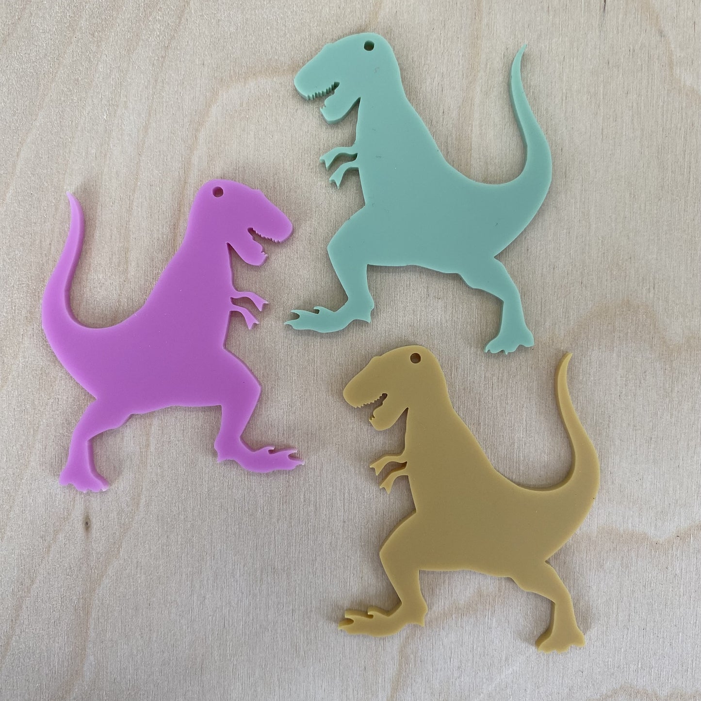 T-Rex Dinosaur Earrings