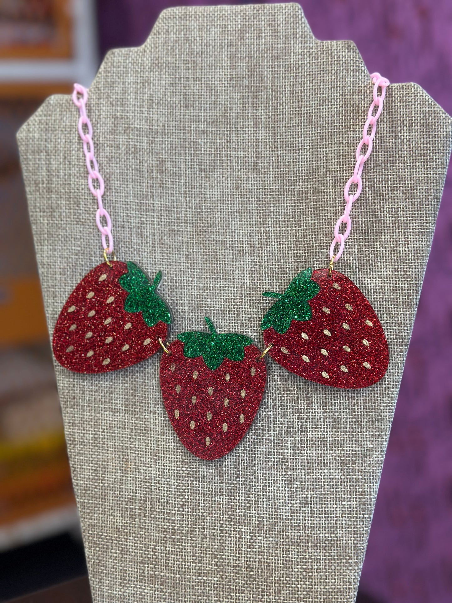 Strawberry Necklace