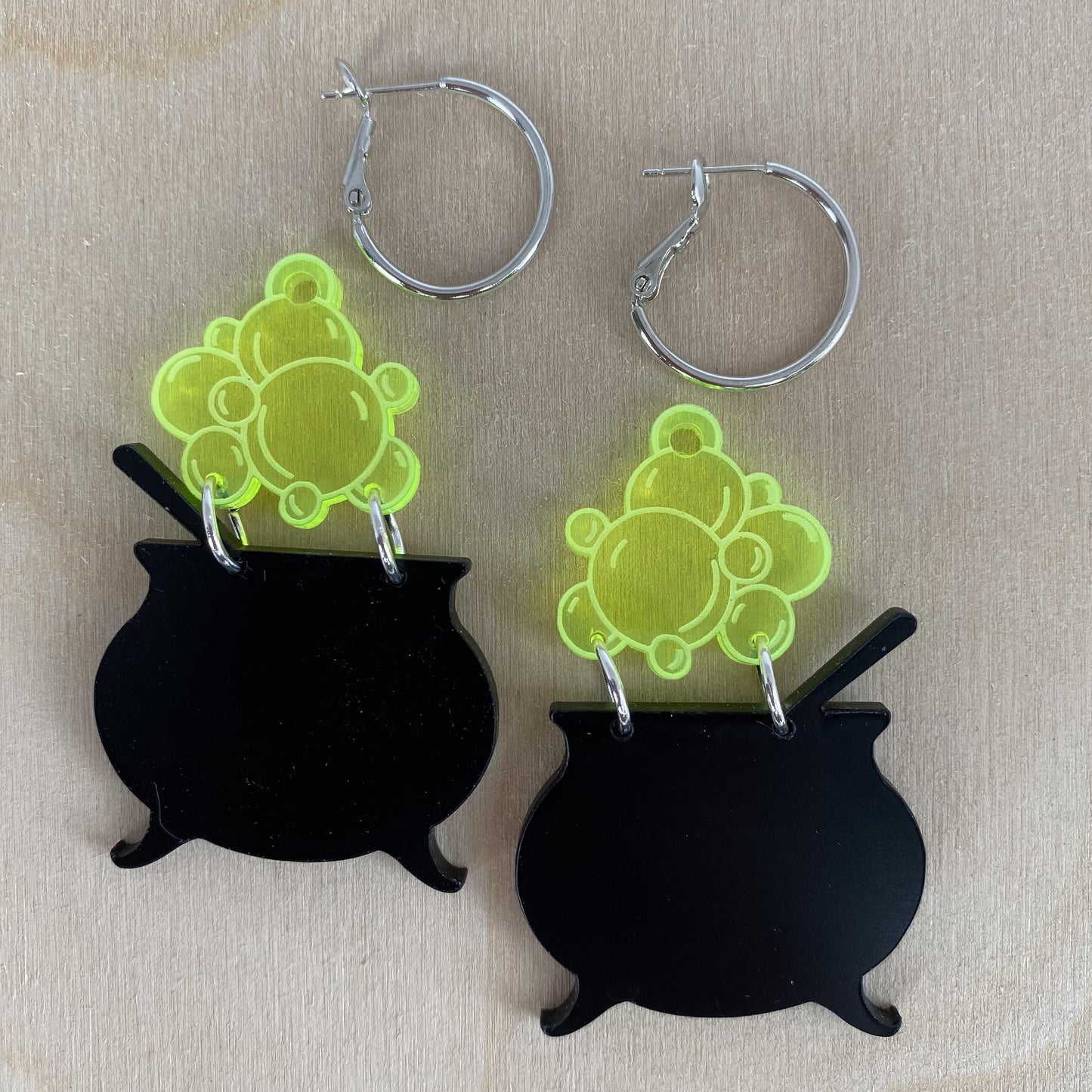 Witch's Cauldron Earrings