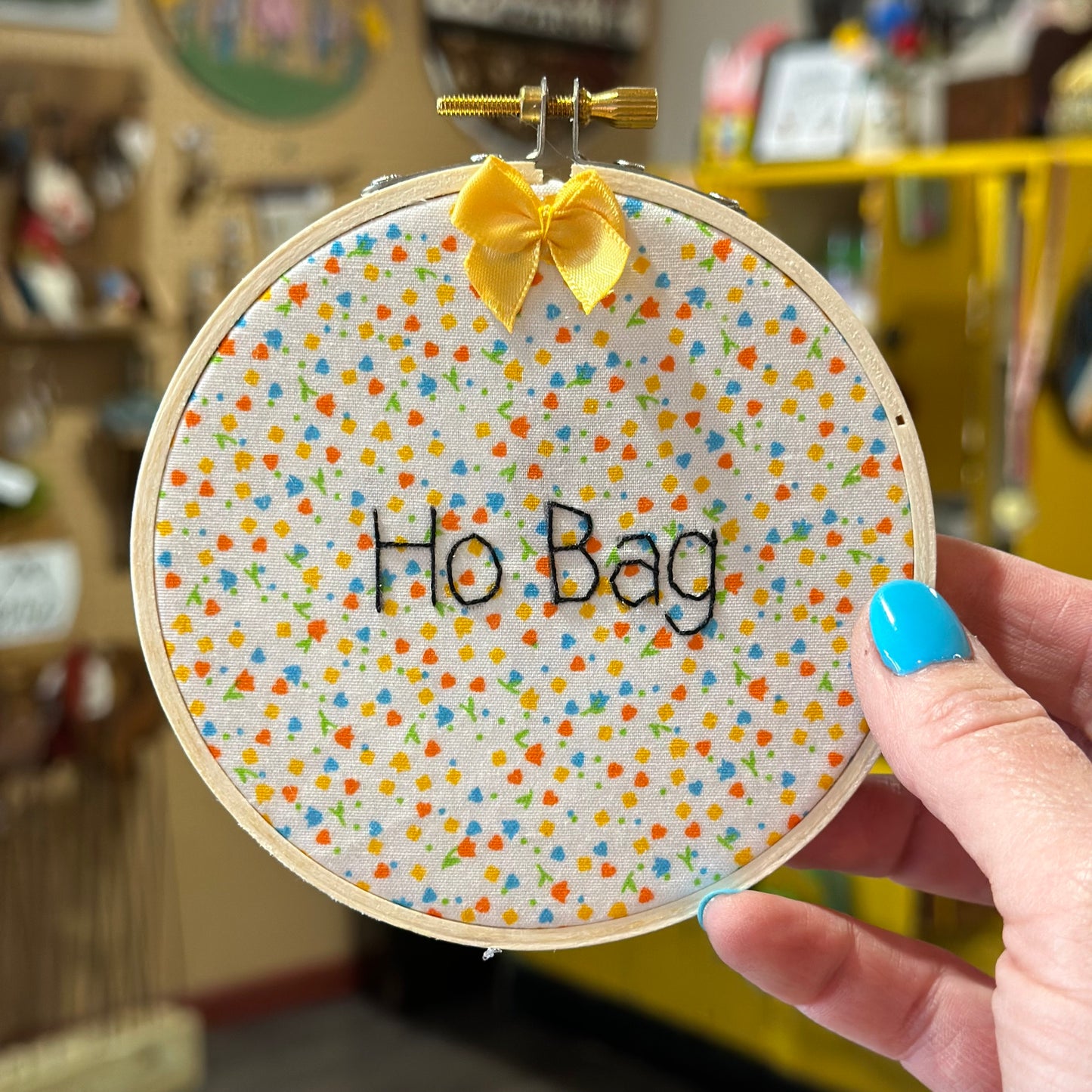 Ho Bag Embroidery