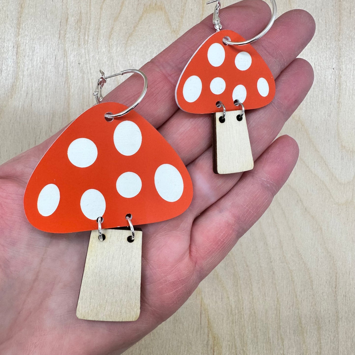 Mushroom Earrings