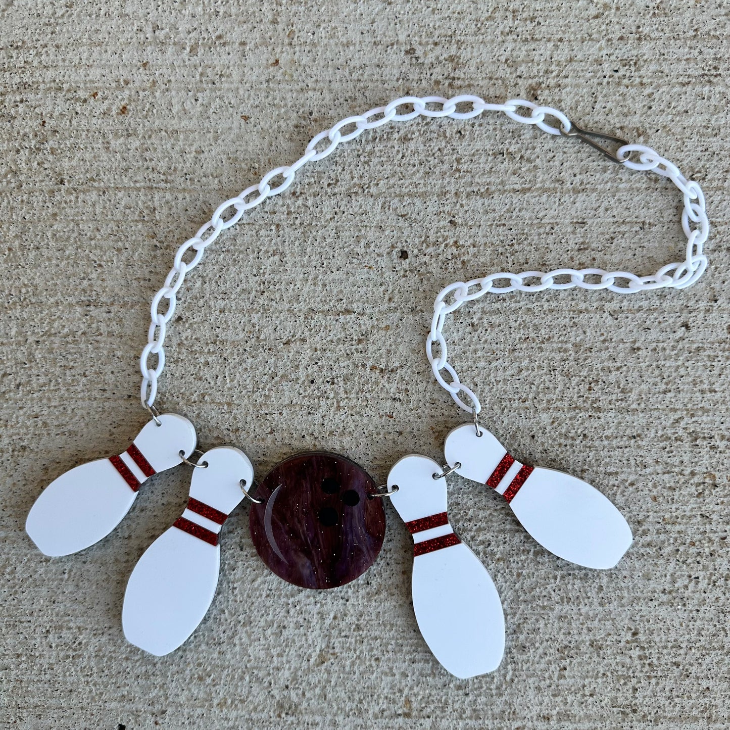 Bowling Necklace