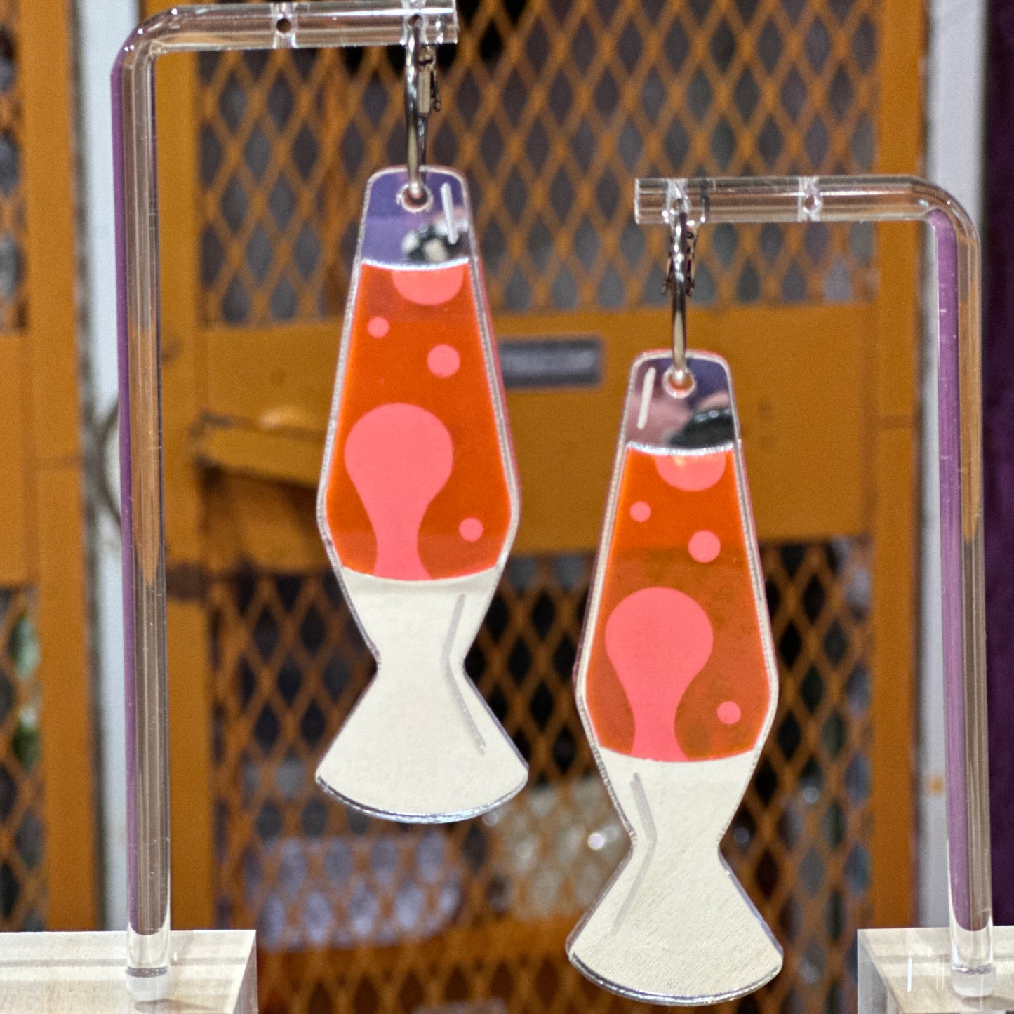Lava Lamp Earrings