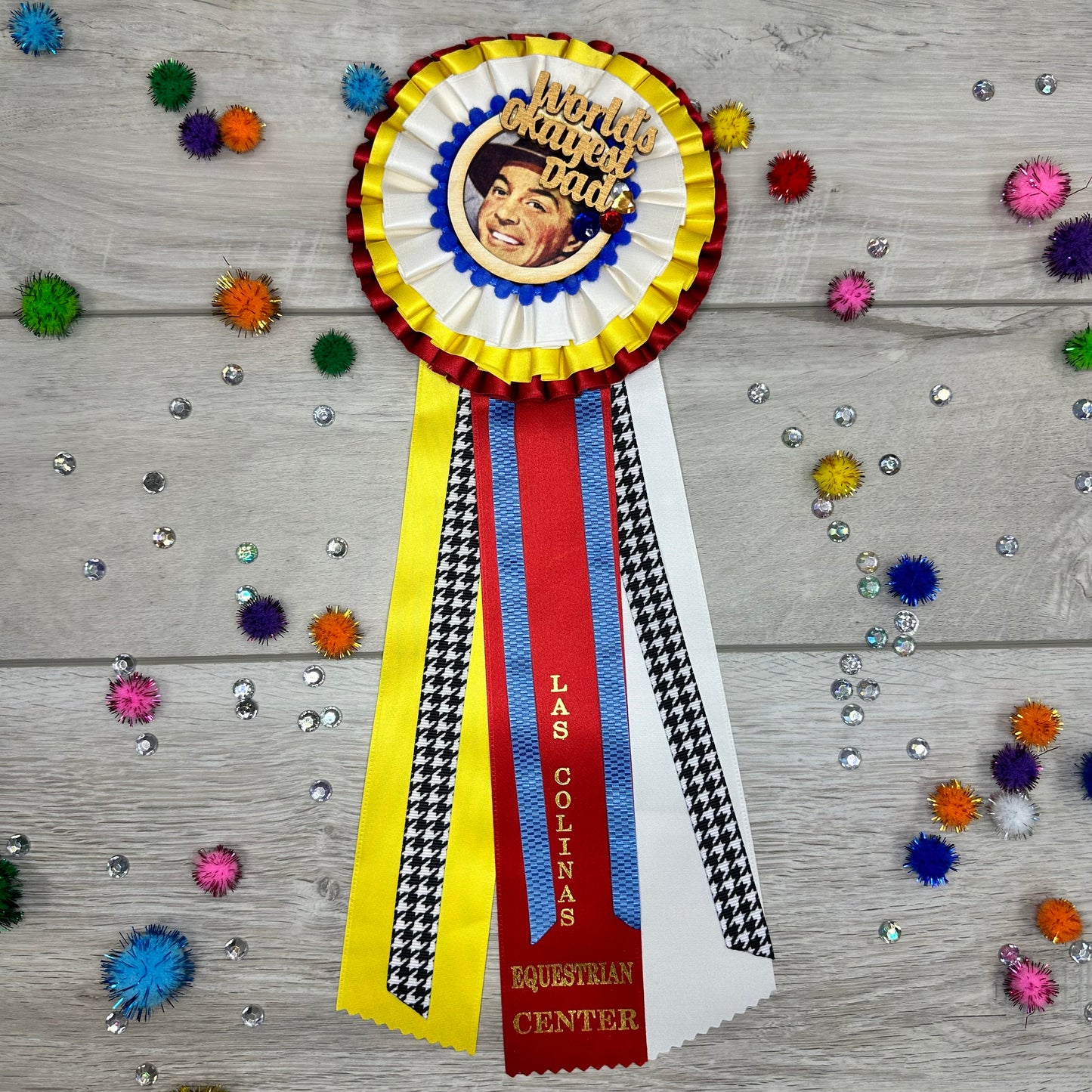 Okayest Dad Ribbon (Multi)