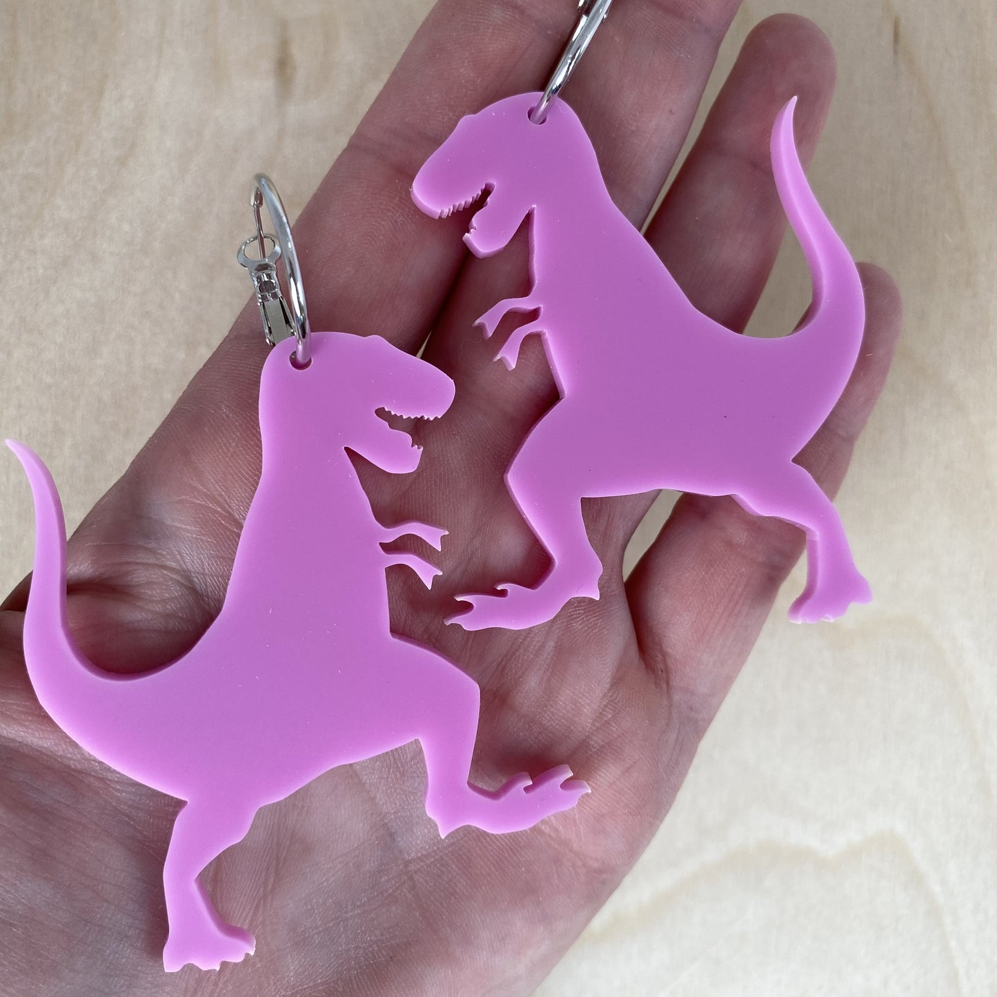 T-Rex Dinosaur Earrings