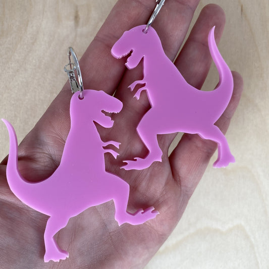 T-Rex Dinosaur Earrings