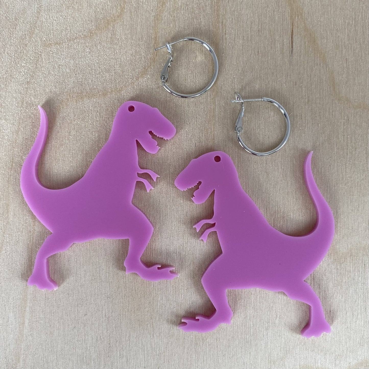 T-Rex Dinosaur Earrings