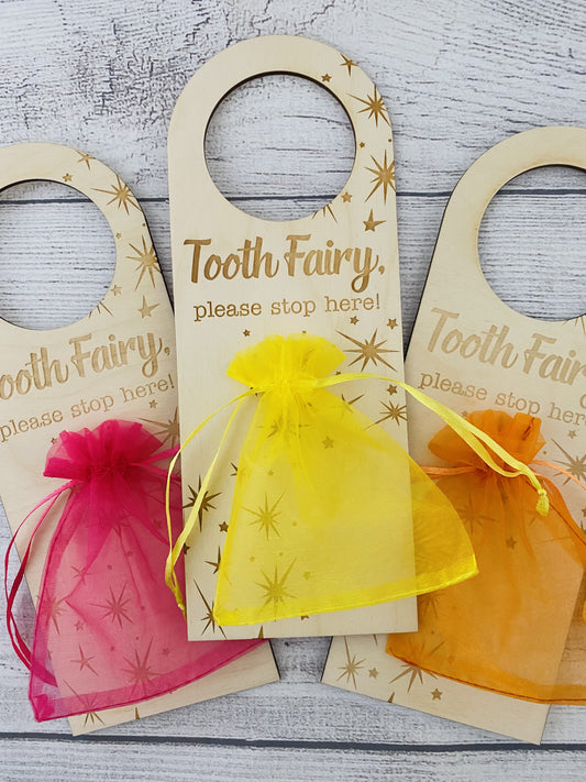 Personalized Tooth Fairy Door Hanger