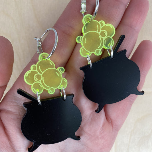 Witch's Cauldron Earrings
