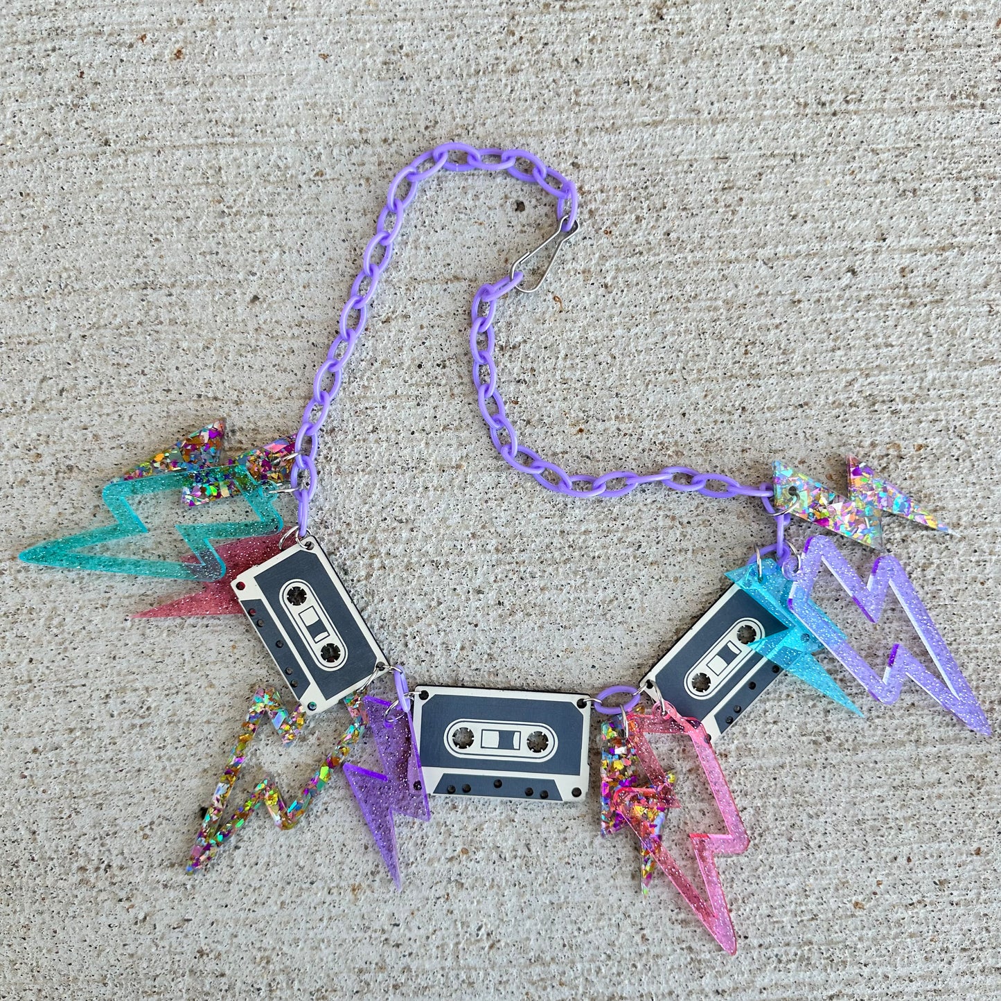 Cassette Tape Necklace