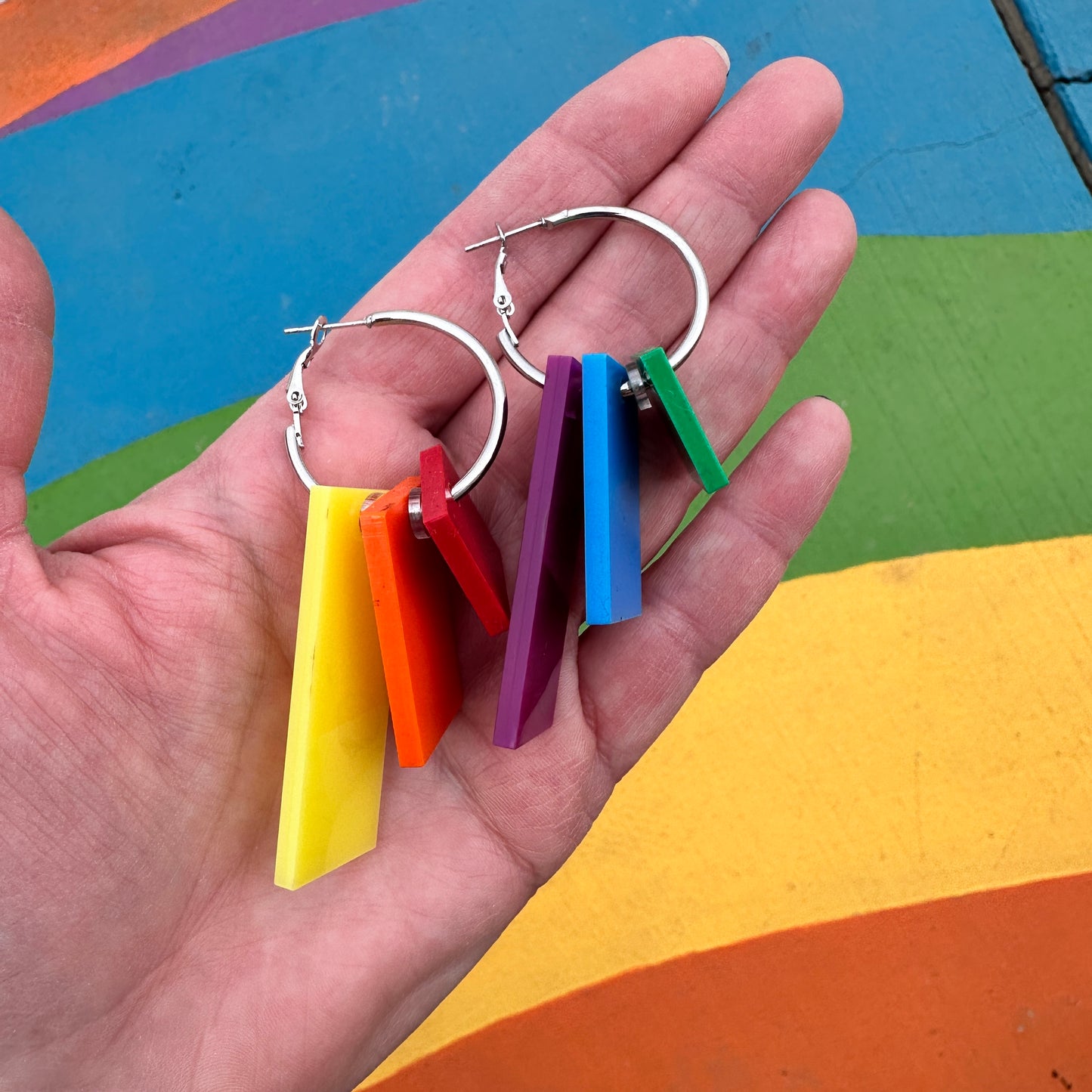 Pride Stacked Earrings
