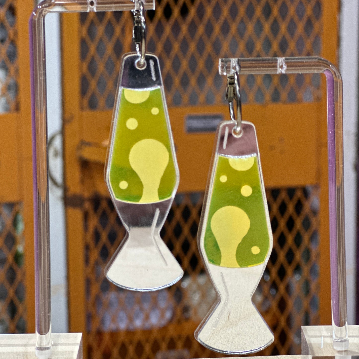 Lava Lamp Earrings