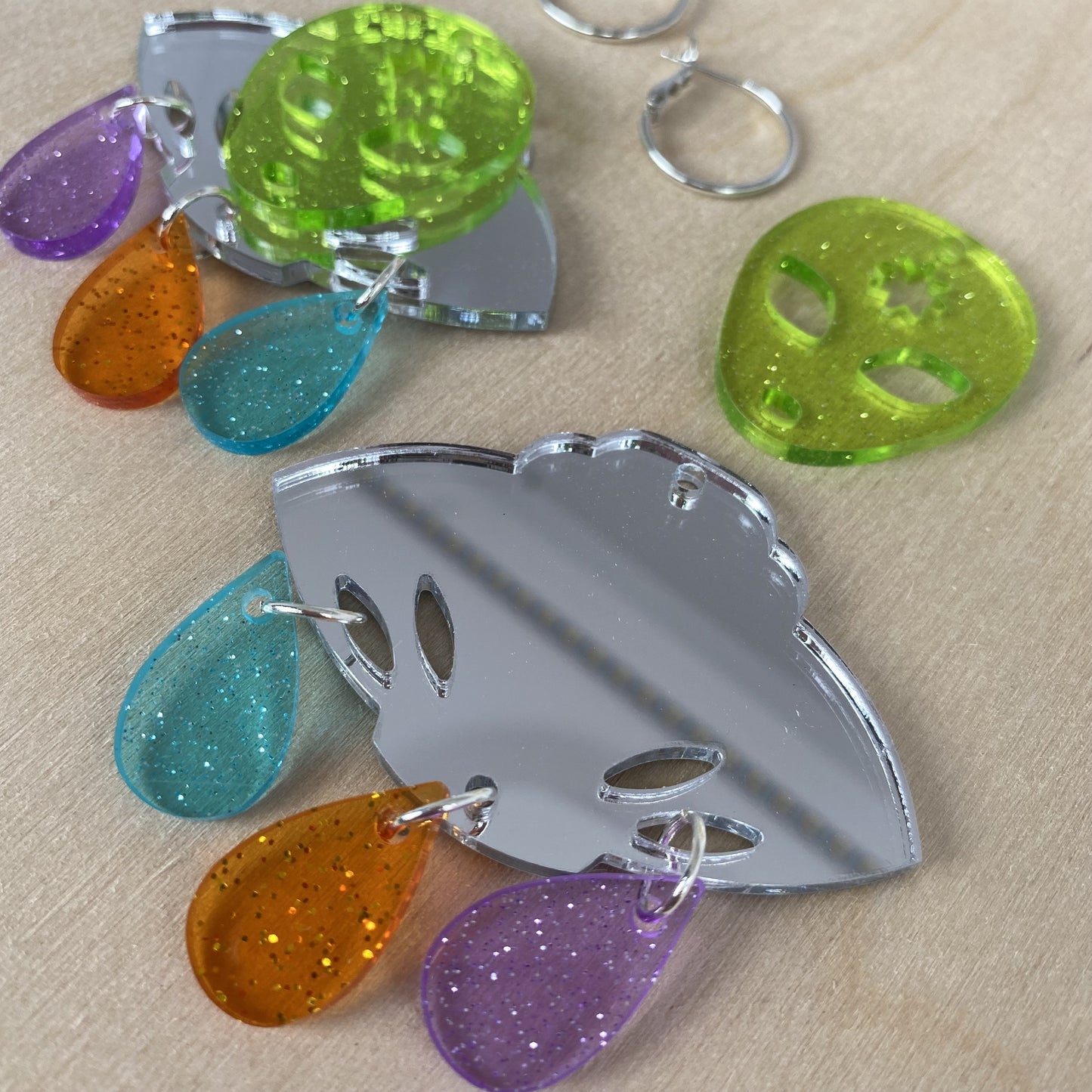 Alien Earrings