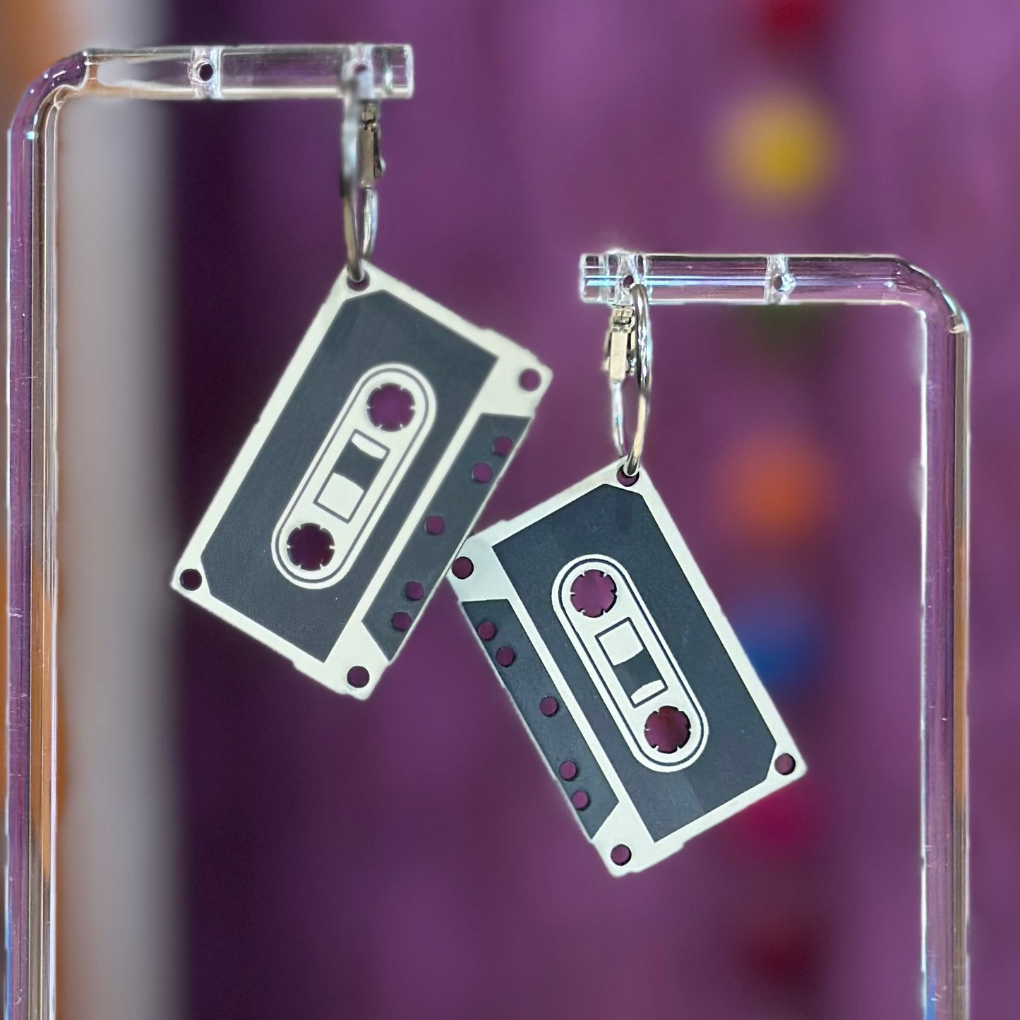 Cassette Tape Earrings