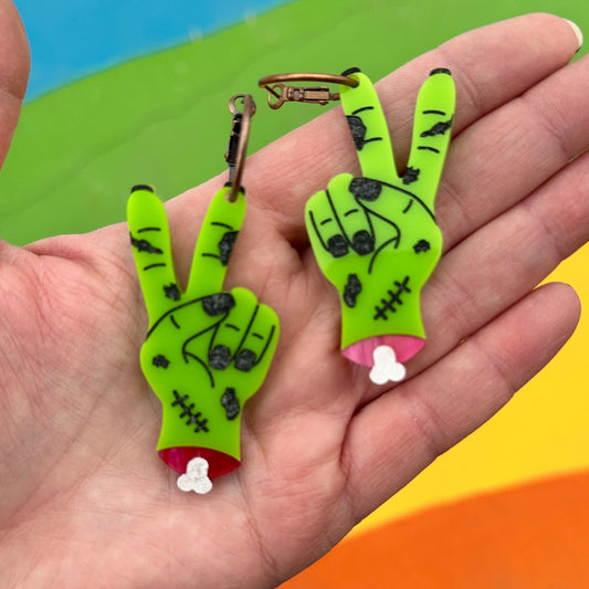 Monster Hands Earrings