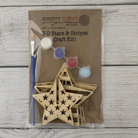 3-D Stars & Stripes Paint Kit