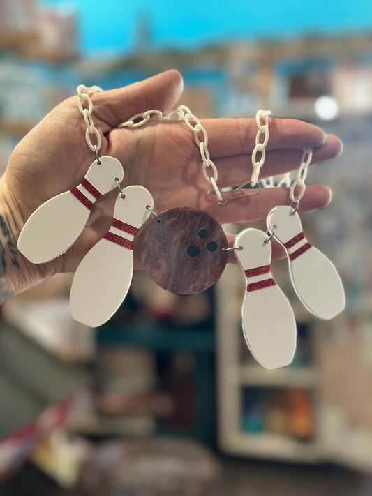 Bowling Necklace