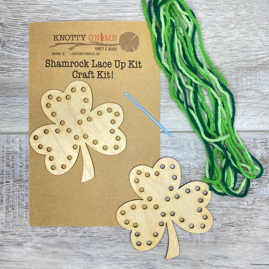 Shamrock Lace Up Craft Kit