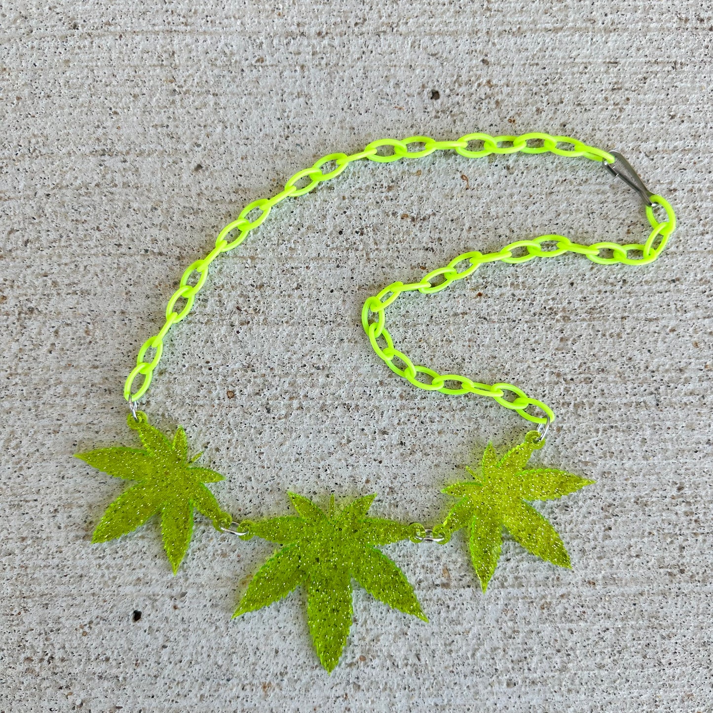 Weed Leaf Necklace