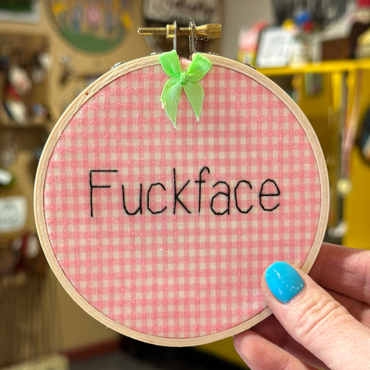 F*ckface Embroidery