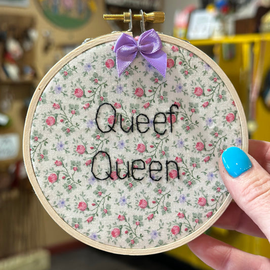 Q Queen Embroidery