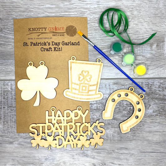 St. Patrick's Day Garland Craft Kit