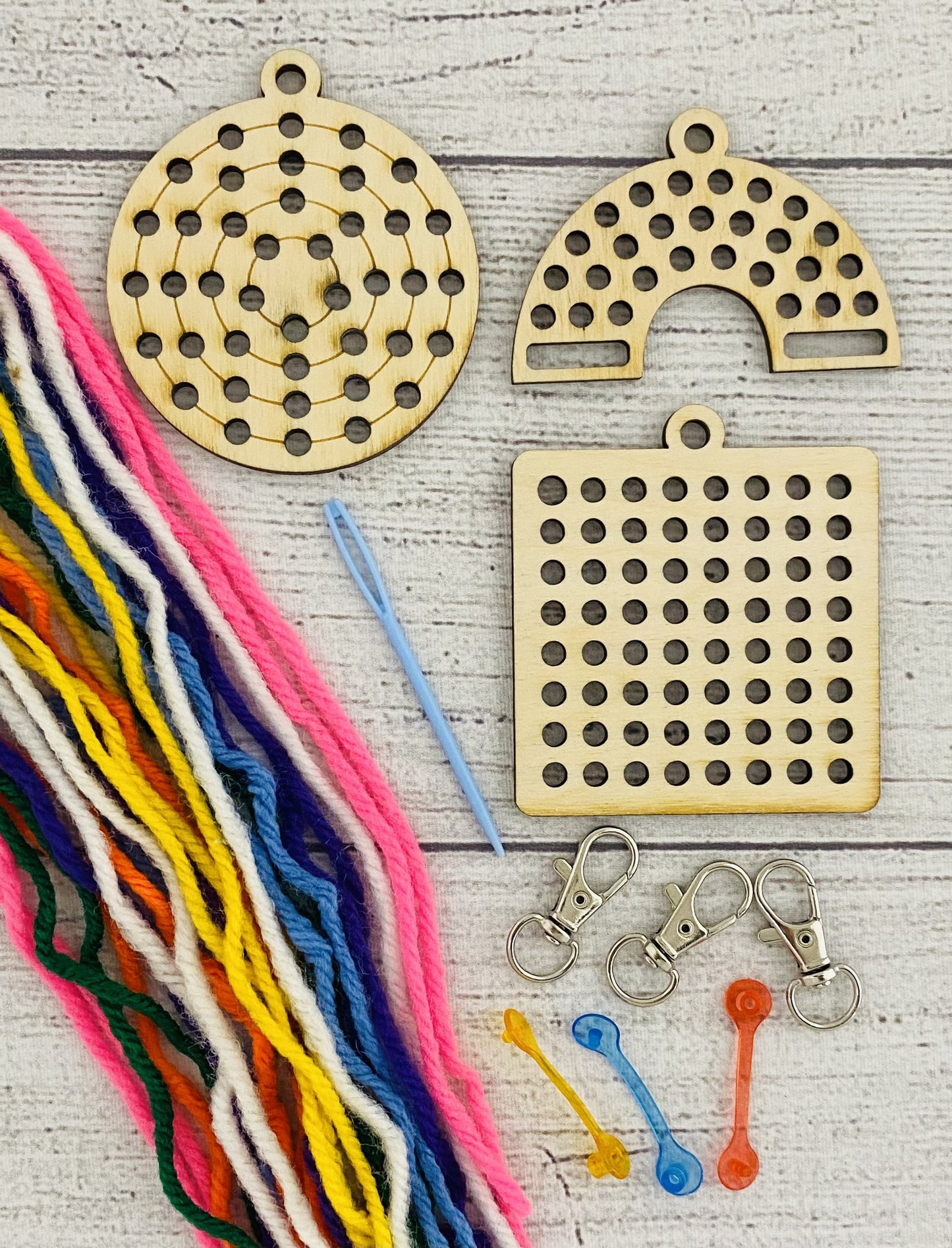 Lace Up Zipper Pull Craft Kit