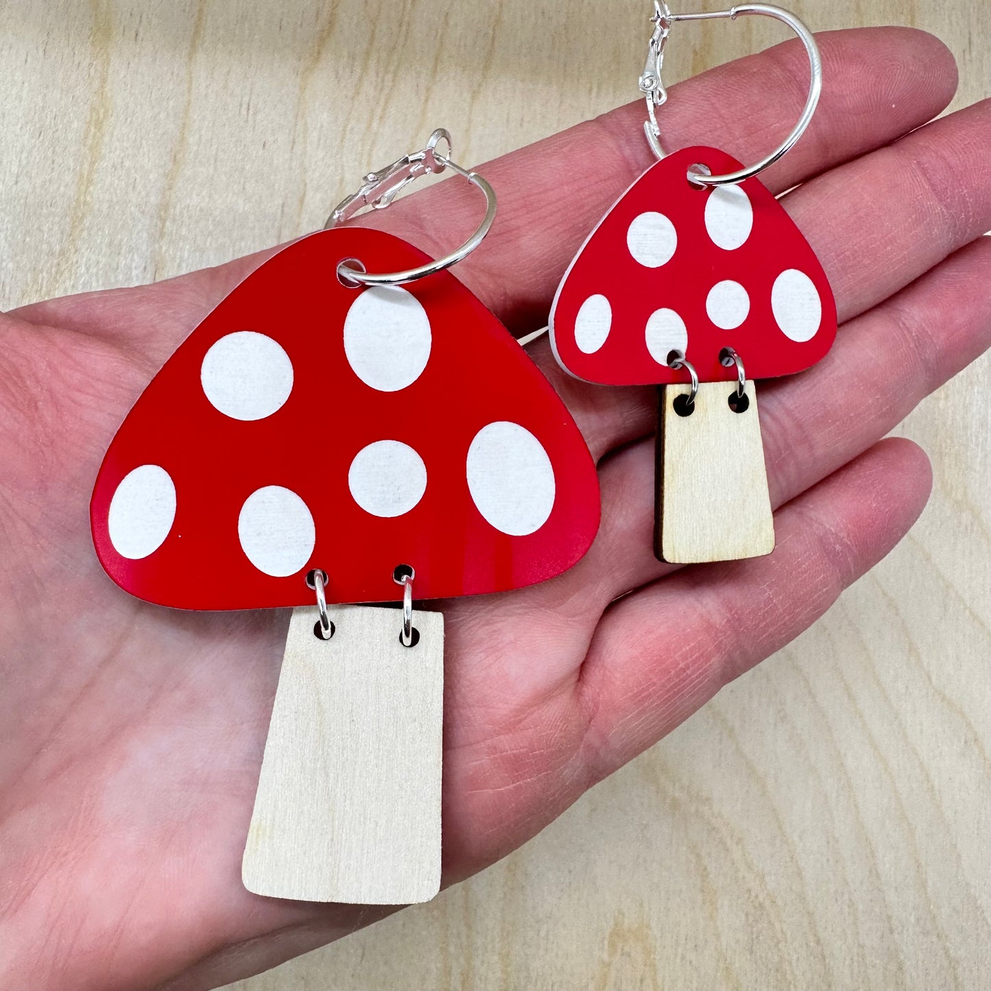 Mushroom Earrings