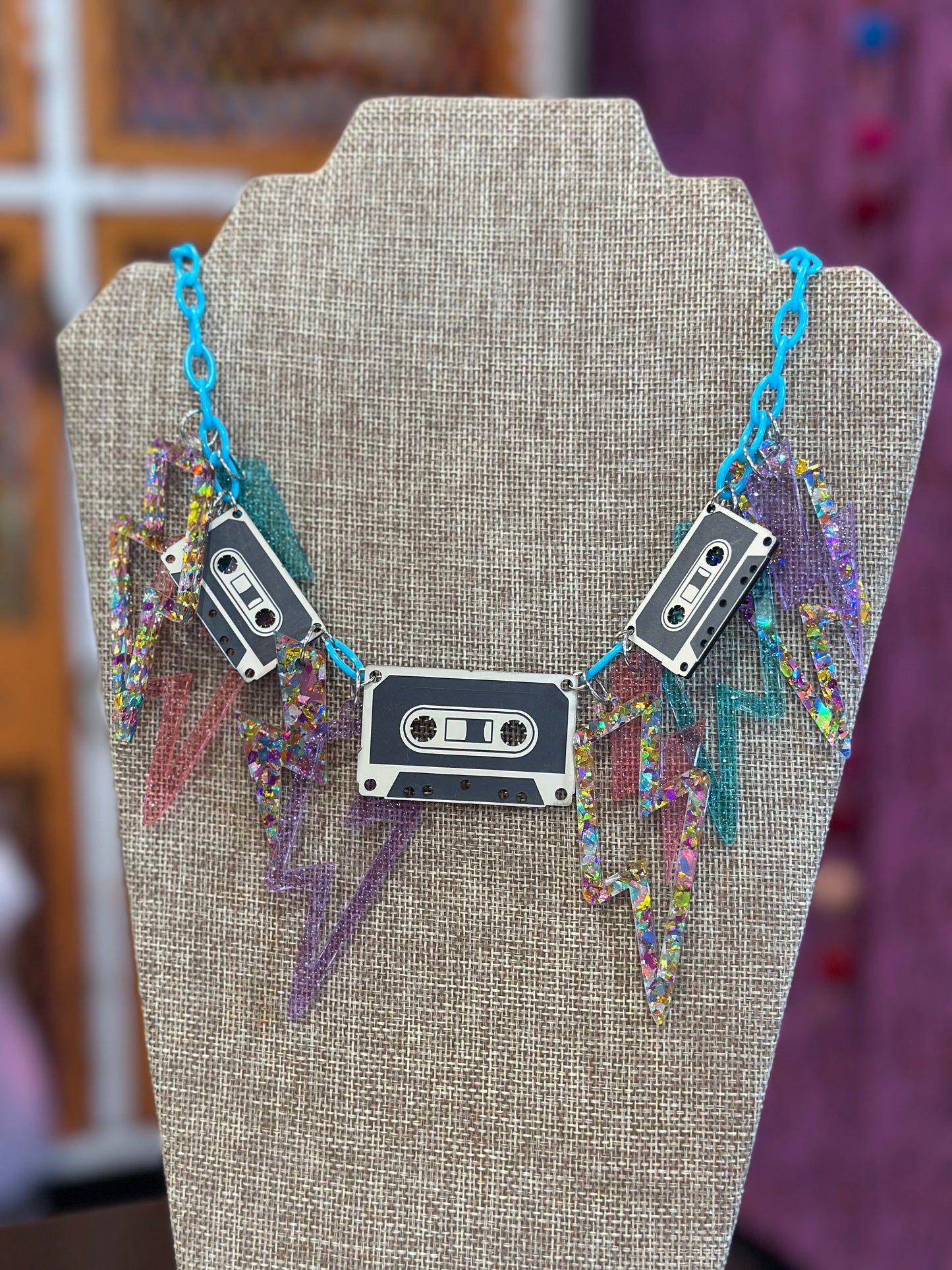 Cassette Tape Necklace