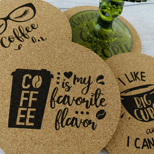 Coffee Cork Coasters