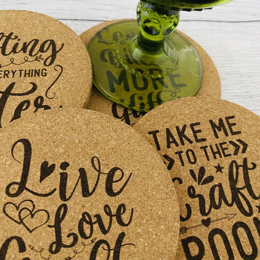 Crafting Cork Coasters