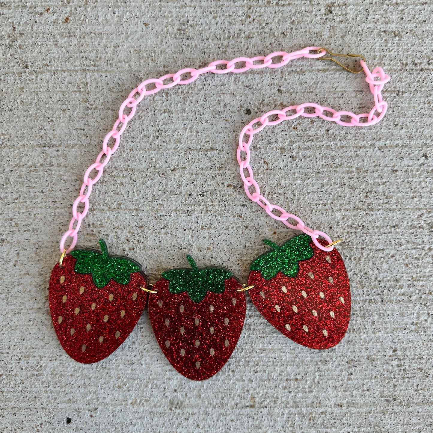 Strawberry Necklace
