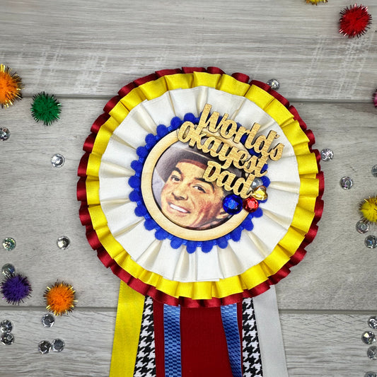 Okayest Dad Ribbon (Multi)