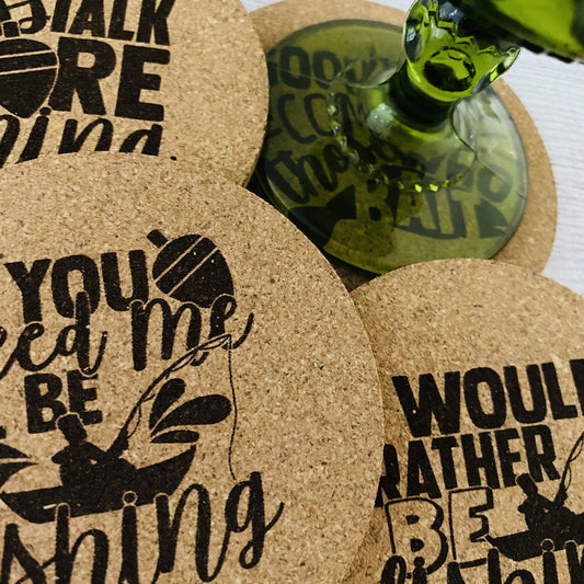 Fishing Cork Coasters