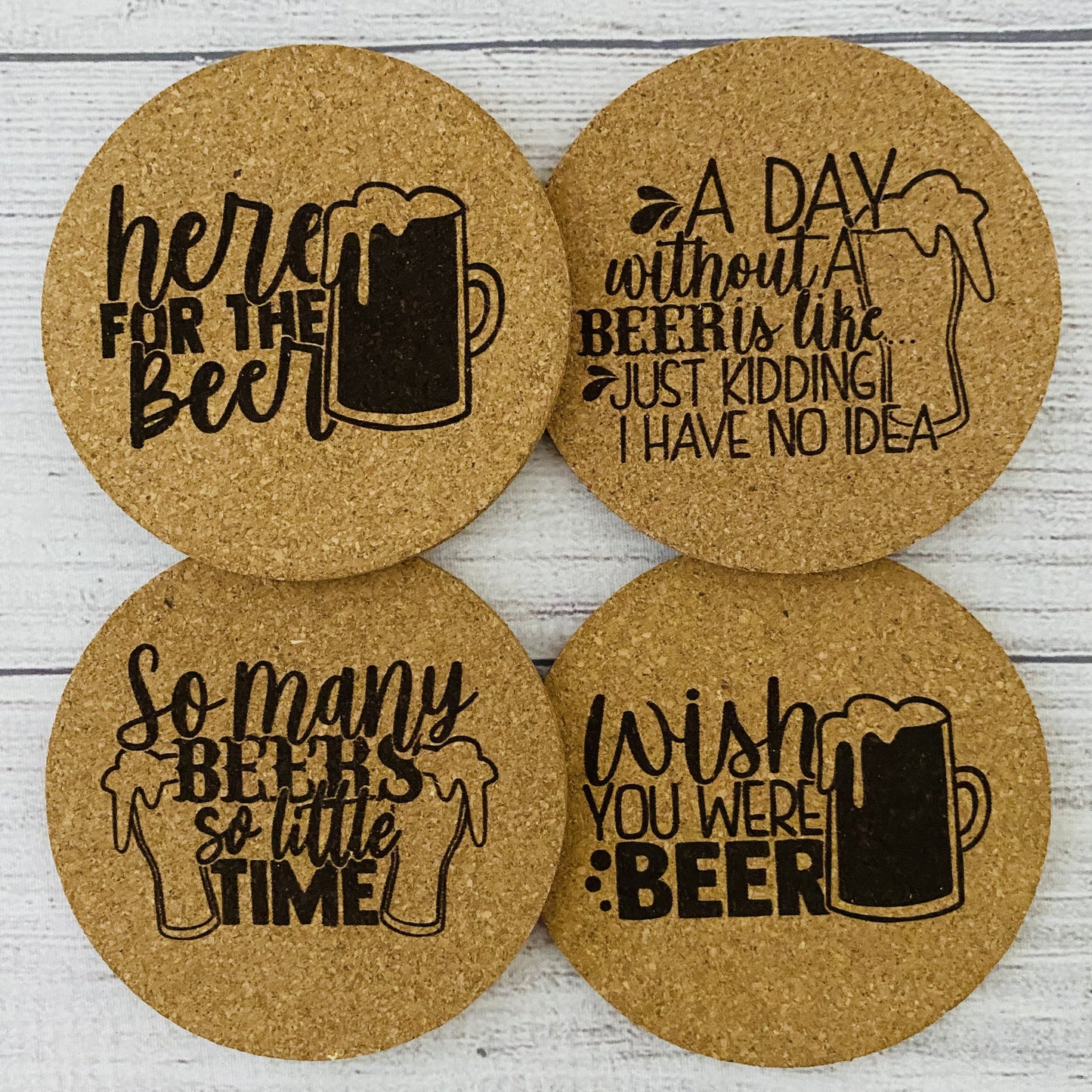 Beer Cork Coasters
