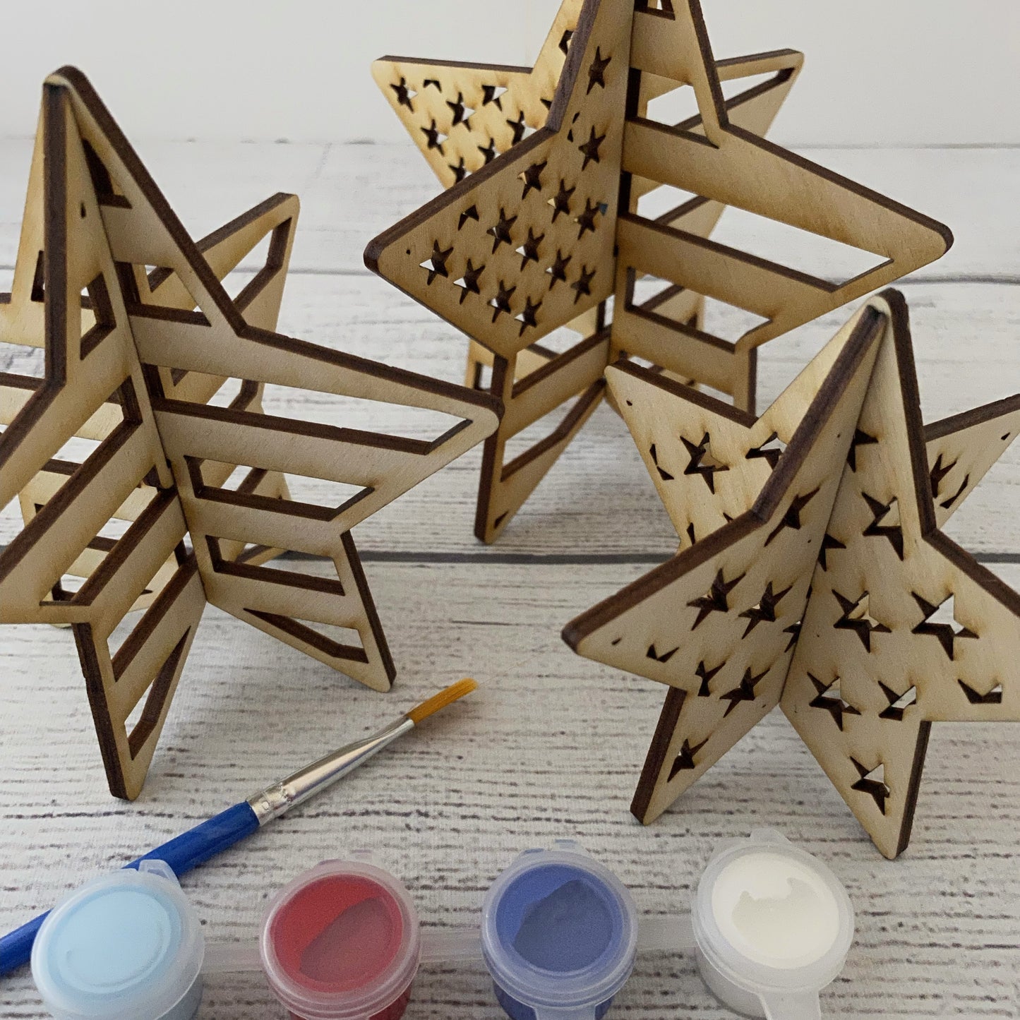 3-D Stars & Stripes Paint Kit