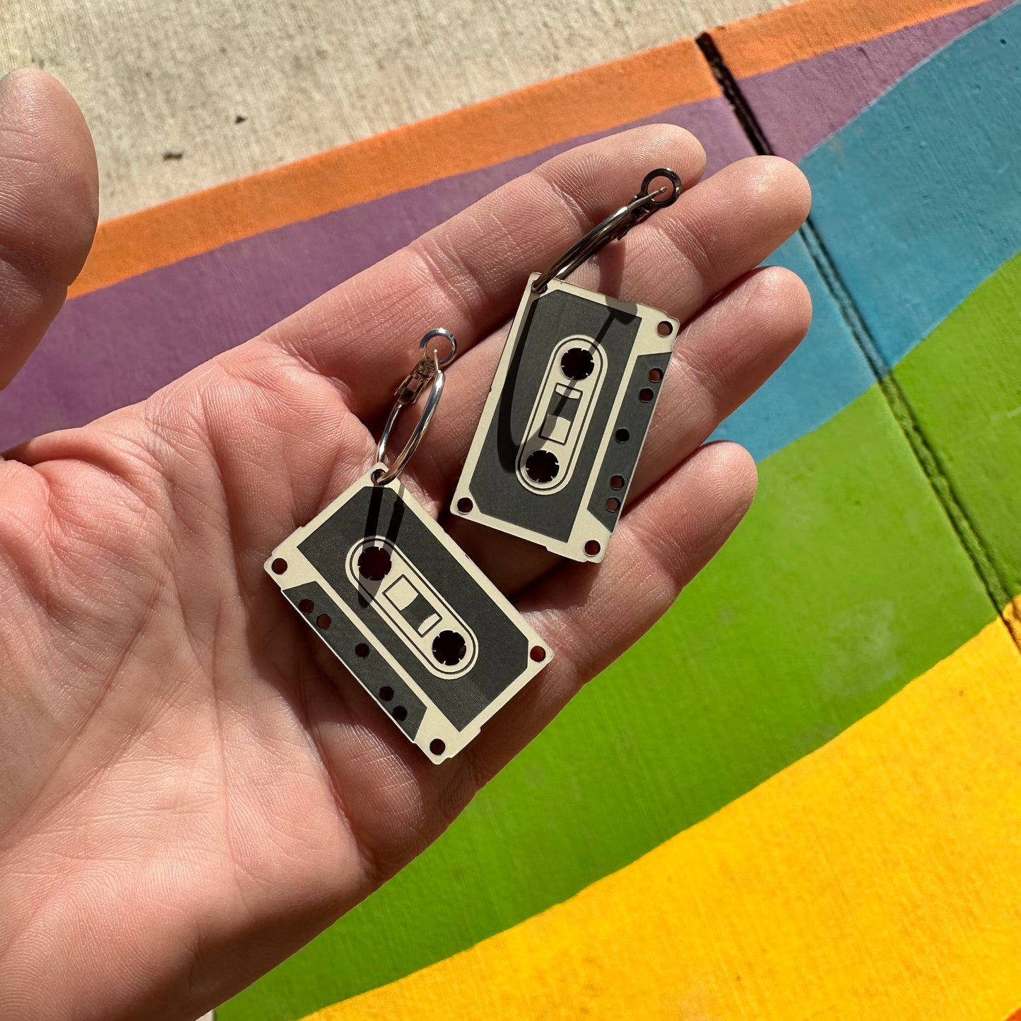 Cassette Tape Earrings