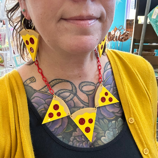 Pizza Necklace