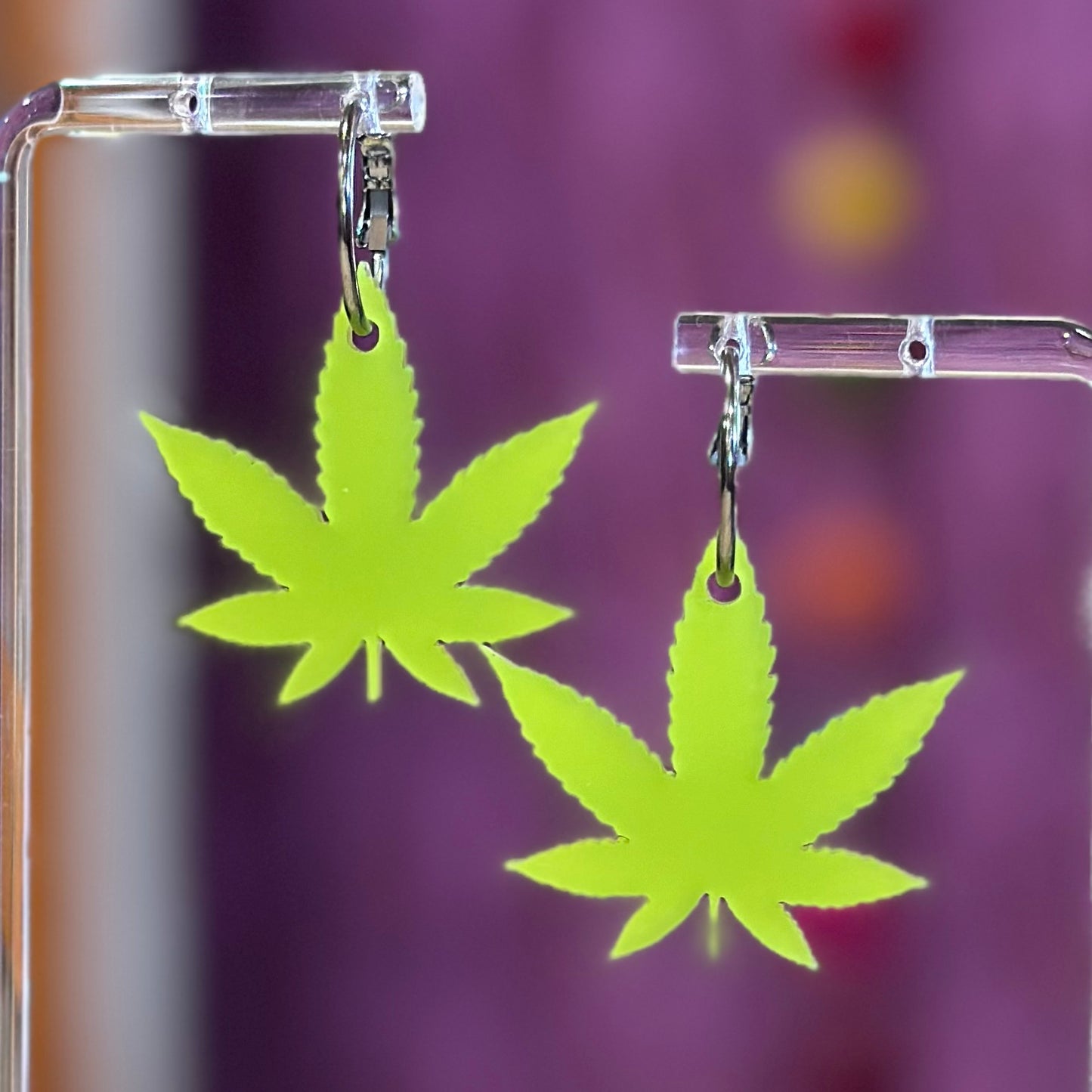 Weed Earrings