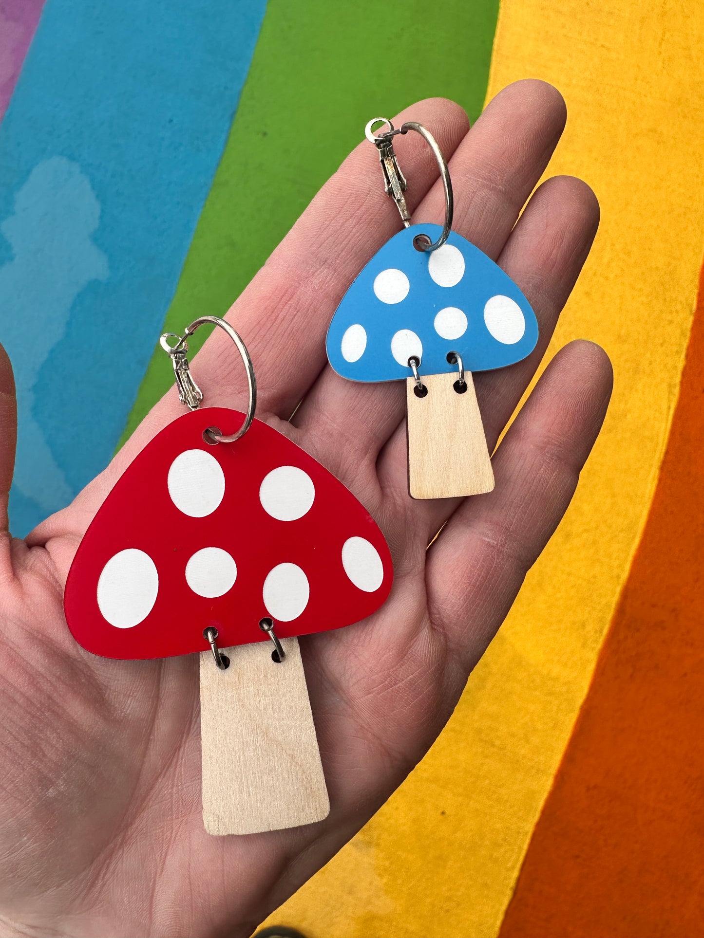 Mushroom Earrings